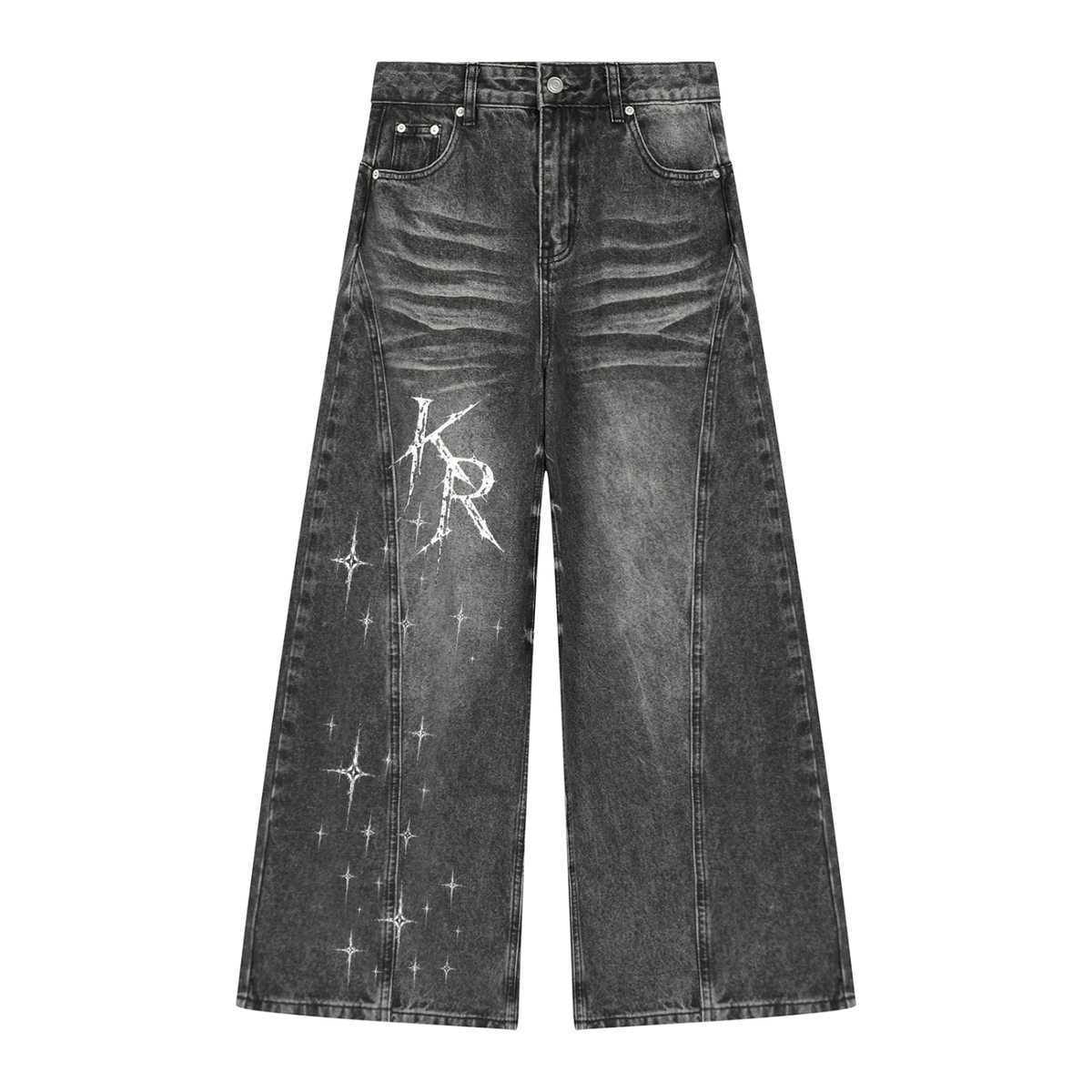 Kore Women’s Vintage Wash Denim Jeans